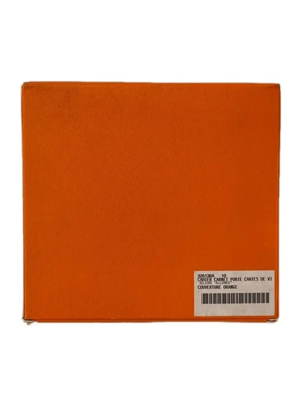 HERMES Orange Paper Accessory